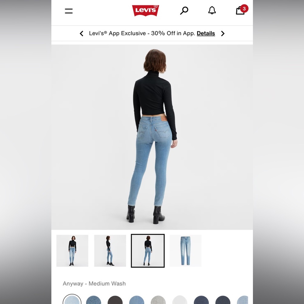 Levi’s 711 Skinny Jeans